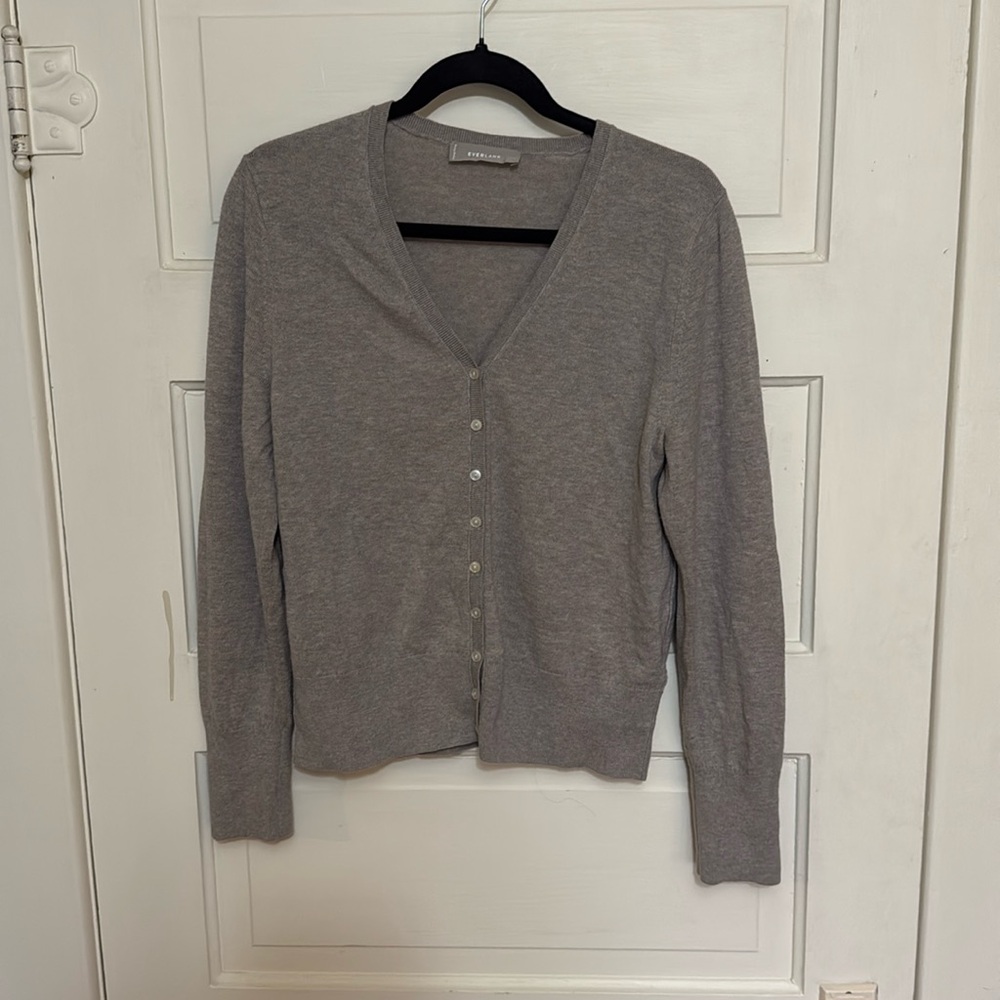 Everlane Merino Cardigan, L